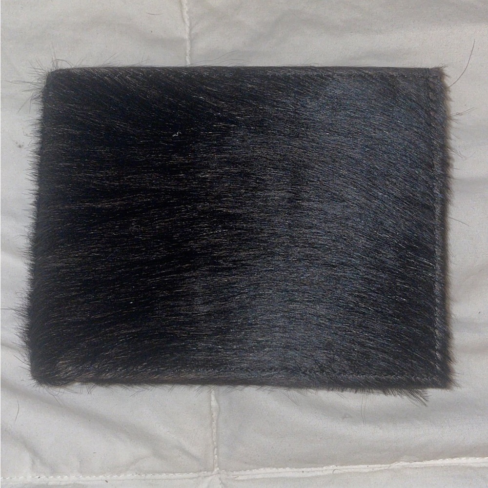 Cowhide Bi-fold Wallet
